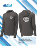 Long Sleeve With Hood DryFit Full Print (Front/Back)